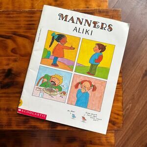 Vintage 1992 Scholastic Manners Paperback Book